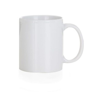Caneca Cerâmica Sublimática Importada AAA - Ref. 13282 Caneca cerâmica sublimática de 325 ml, importada. Medidas aproximadas para gravação (CxD): 9 cm x 6 cm  Tamanho total aproximado (CxD): 9,8 cm x 11,5 cm    