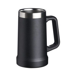 Caneca Térmica 700 ml c/Alça - Ref. 04070 Caneca térmica de inox com pegador plástico, capacidade de 700 ml. Material livre de BPA. Altura :  17,2 cm  Largura :  15 cm Impressão UV ou Laser   Gelado 7 horas  Bebidas com gelo 11 horas